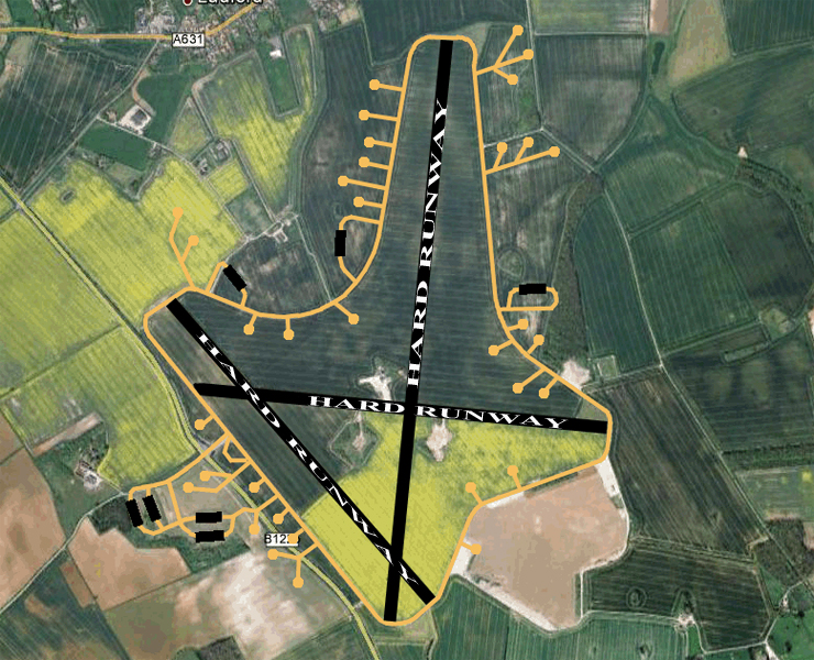 RAF Ludford Magna Airfield